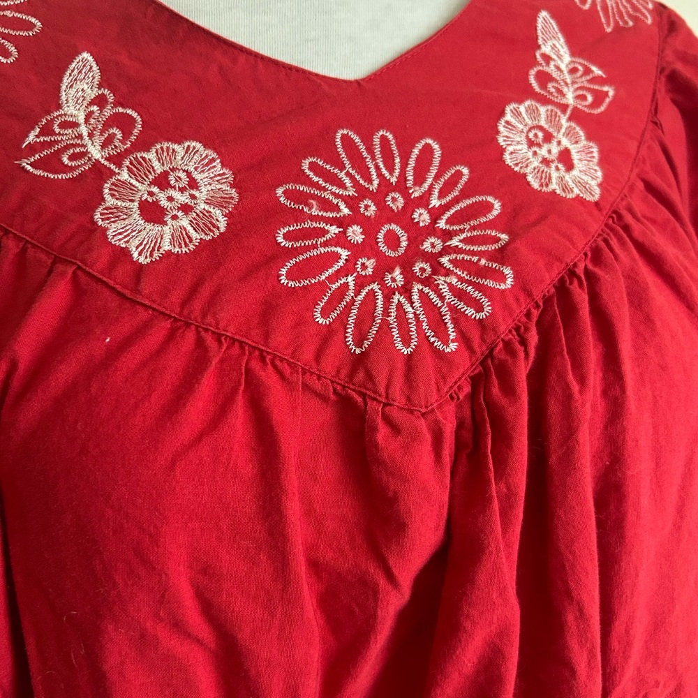 Vintage National muumu muumu dress  1X
Embroidered - Picture 3 of 13